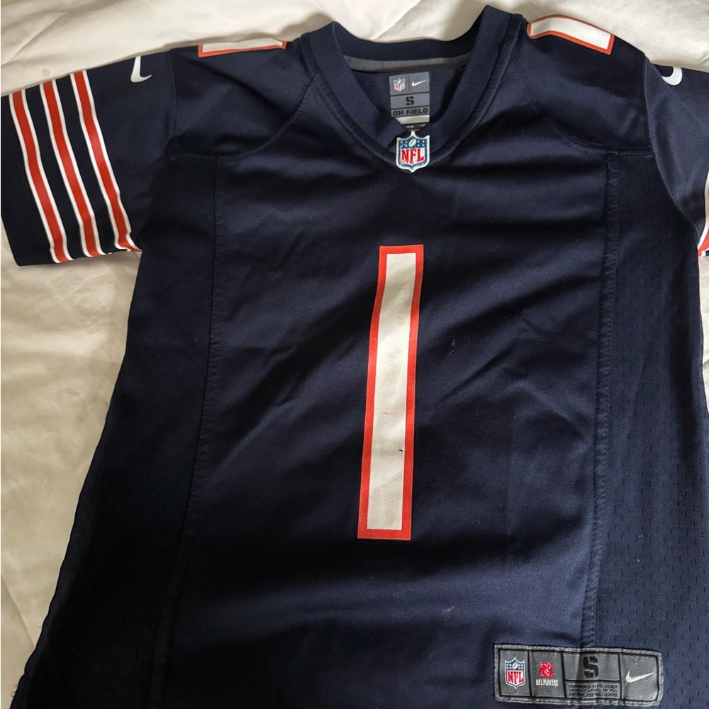 Nike Kids Navy Blue Bears Sports Jersey